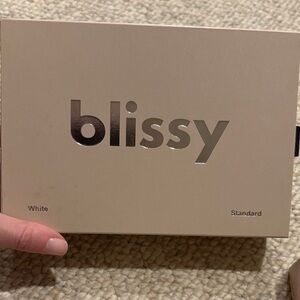 NEW Bliss White Standard Pillowcase